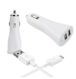 Nabíjačka do auta + micro USB kábel